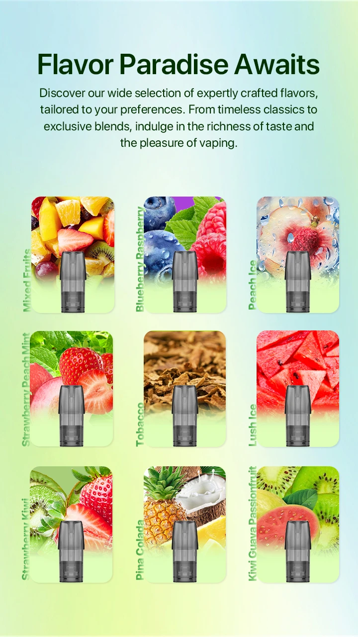 Flavor Paradise Awaits Discover our wide selection of expertly crafted flavors, tailored to your preferences. From timeless classics to exclusive blends, indulge in the richness of taste and the pleasure of vaping.