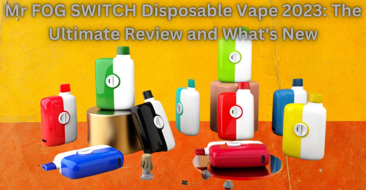 Mr FOG SWITCH Disposable Vape