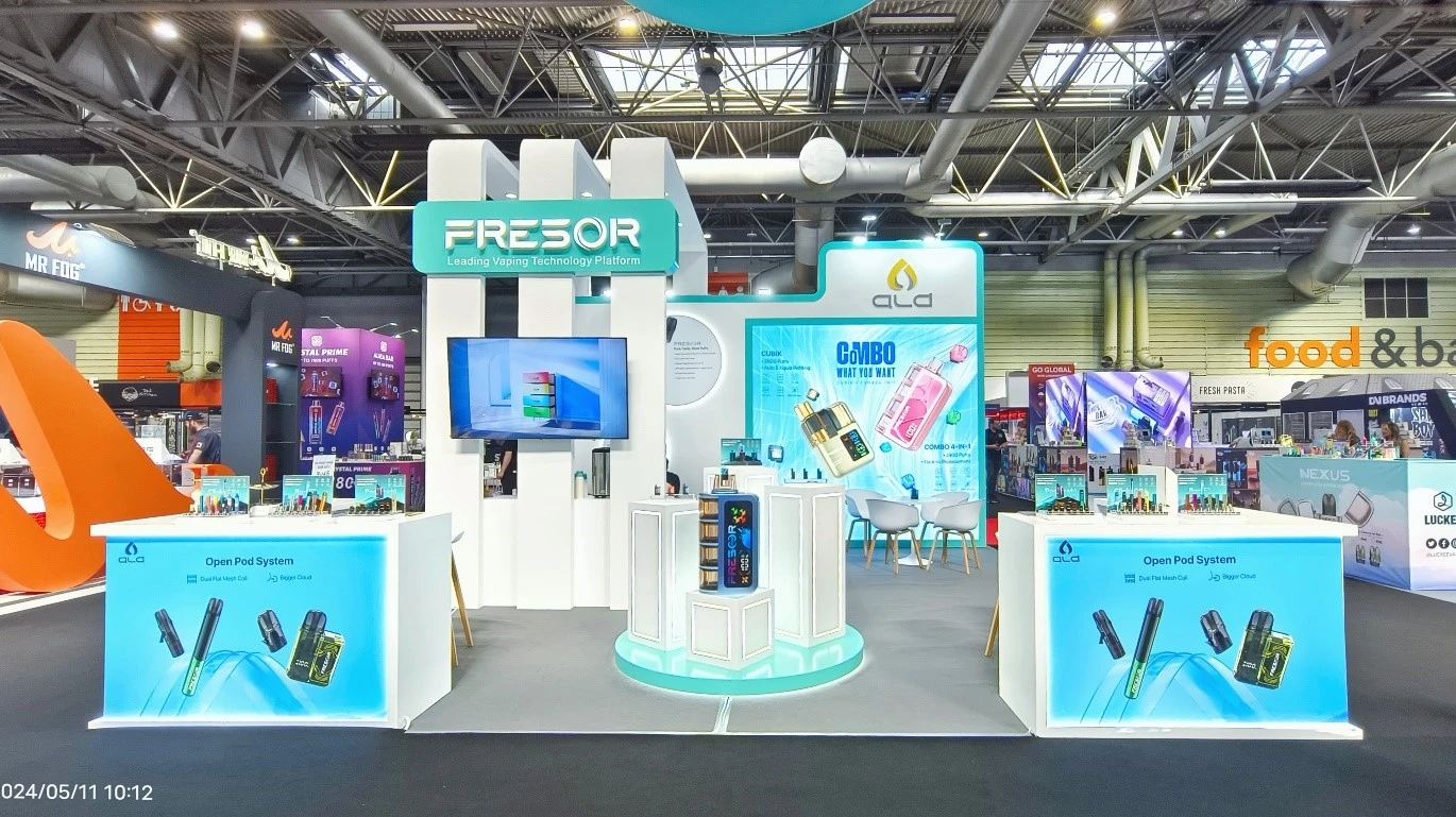 VaperEXPO UK 2024 FRESOR booth