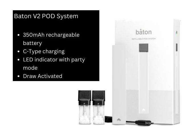Baton V2 Refillable POD System.webp