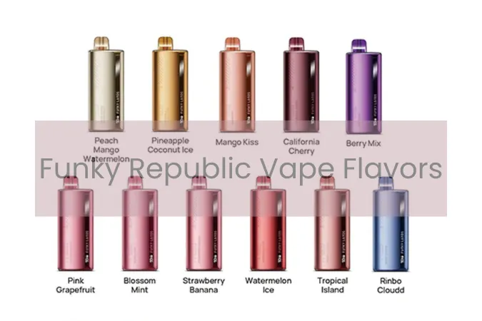 Funky Republic Vape Flavors